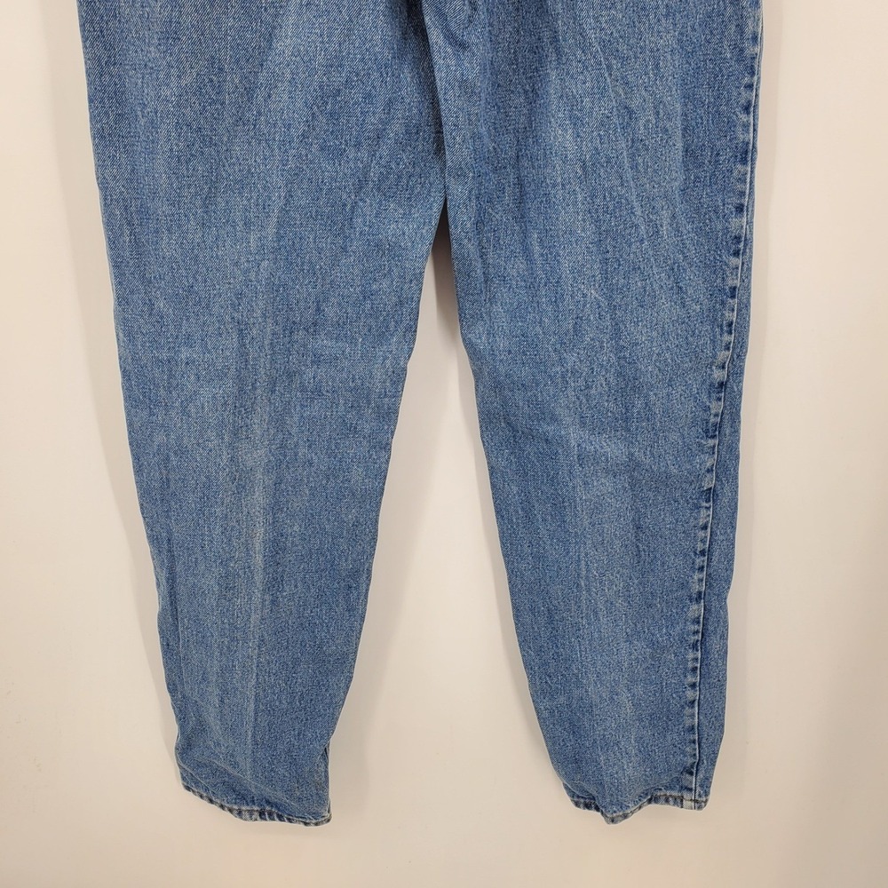 Levis 560 Vintage 90s Loose Fit Tapered Leg Jeans Mens 31x36 Made in USA Blue - Picture 8 of 10